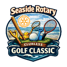 Seaside Rotary Clubless Golf Classic logo